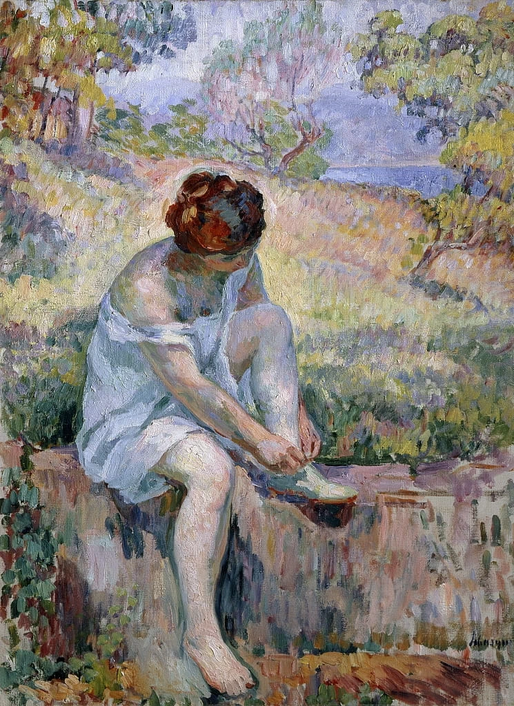 Prima del bagno, 1906